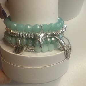 Bomb party original release Stack Bracelet hummingbird set